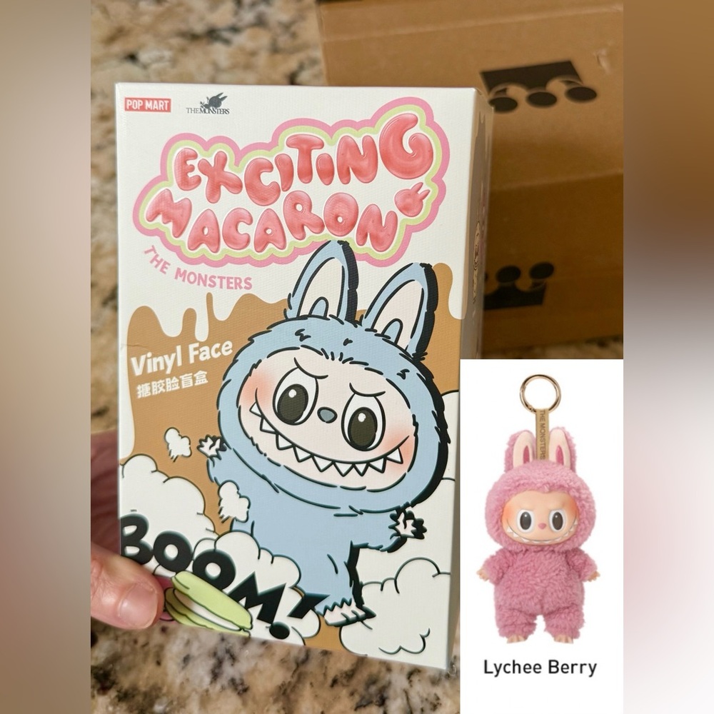 *UNOPENED* POP MART Labubu - Lychee Berry, The Exciting Macaron series